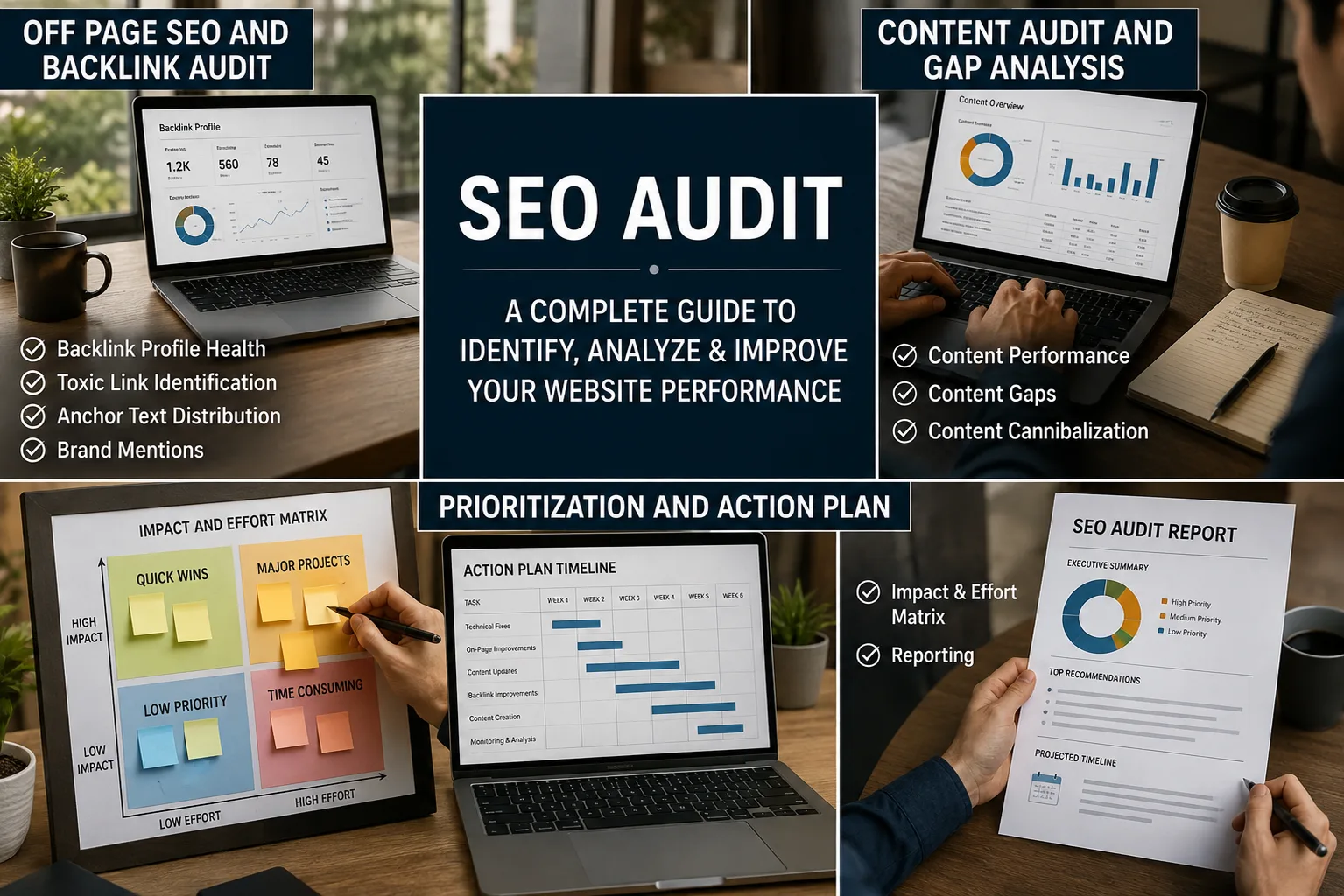 SEO Audit Complete Guide Infographic